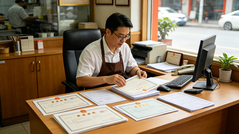 新手开餐饮店需要办理哪些证件？