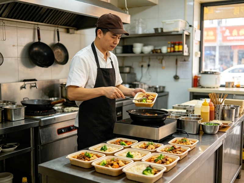 肴小郎渠道适配 小餐馆料理包省人工