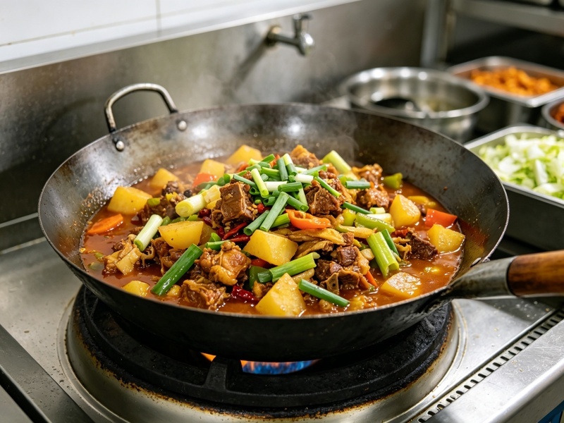 300人工地食堂食材 肴小郎渠道适配 工地食堂食材选择