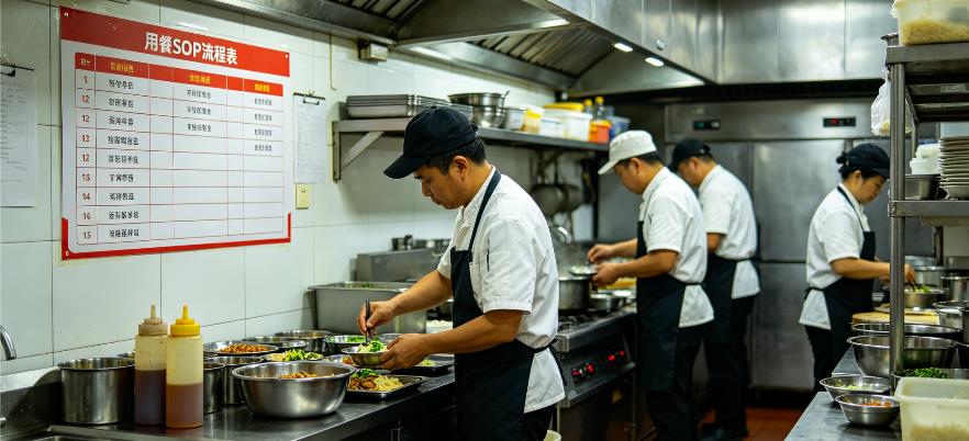 餐饮店怎么制定出餐 SOP？3 个核心要点
